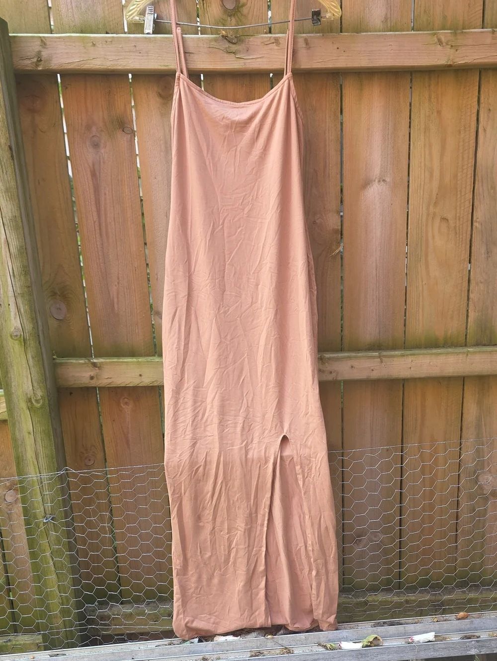 Slip Maxi Dress in Dusty Rose